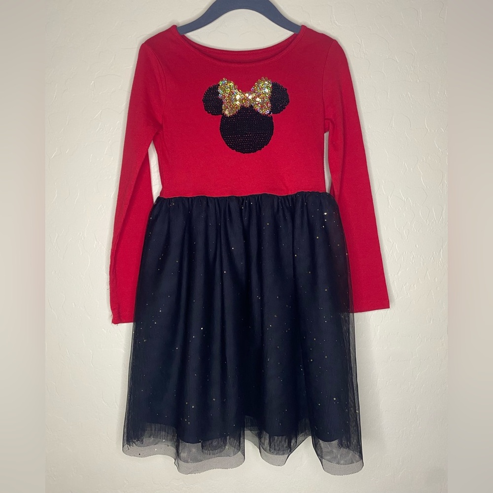 NWOT Girls Disney Sequin Mini Dress